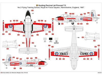 Airfix 02103 Hunting Percival