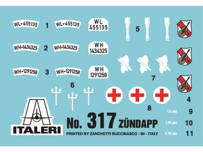 Italeri 317 Zundapp KS 750