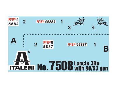 Italeri 7508 Autocannon Ro3