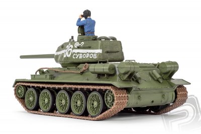 T-34/85 RC tank 1:24 2,4GHz s infračerveným bojovým systémem