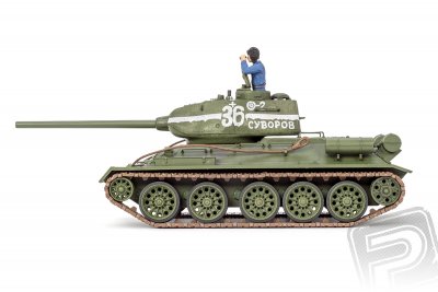 T-34/85 RC tank 1:24 2,4GHz s infračerveným bojovým systémem