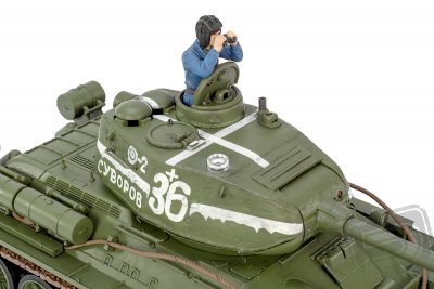 T-34/85 RC tank 1:24 2,4GHz s infračerveným bojovým systémem