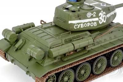 T-34/85 RC tank 1:24 2,4GHz s infračerveným bojovým systémem