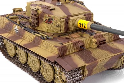 Tiger I RC tank 1:24 2,4GHz s infračerveným bojovým systémem