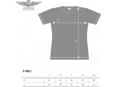Antonio dámské tričko F-16CJ Fighting Falcon L