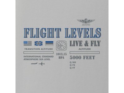 Antonio pánské tričko Flight Levels S