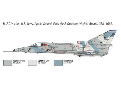 Italeri 1397 F-21A LION/KFIR C