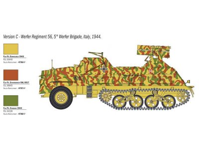 Italeri Panzerwerfer 42 auf Sd.Kfz. 4/1 (1:35)