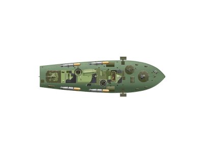 Italeri 5602 Torpedoborec Elco