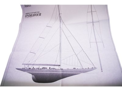 AMATI Endeavour plachetnice 1934 1:80 kit