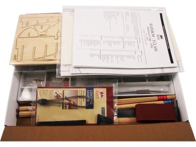 AMATI Rainbow plachetnice 1934 1:80 kit