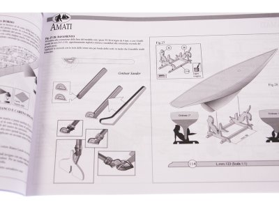 AMATI Rainbow plachetnice 1934 1:80 kit
