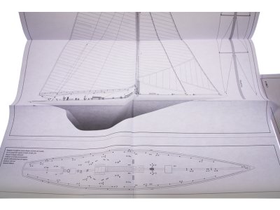 AMATI Rainbow plachetnice 1934 1:80 kit