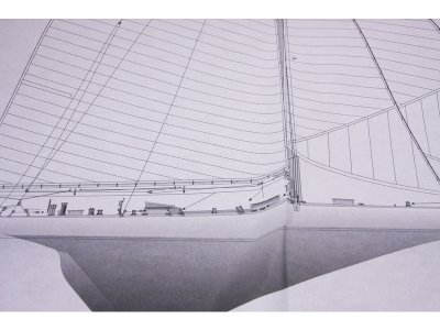 AMATI Rainbow plachetnice 1934 1:80 kit