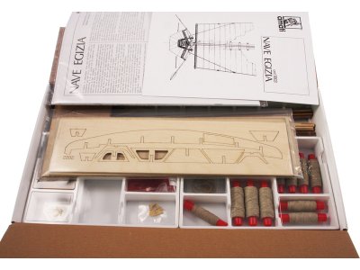 AMATI Navae Egizia egyptská loď 1:50 kit