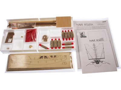 AMATI Navae Egizia egyptská loď 1:50 kit