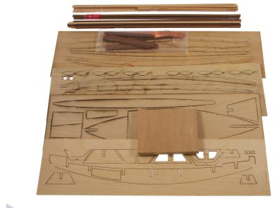 AMATI Navae Egizia egyptská loď 1:50 kit