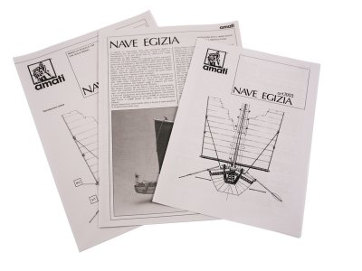 AMATI Navae Egizia egyptská loď 1:50 kit