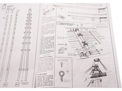 AMATI Navae Egizia egyptská loď 1:50 kit