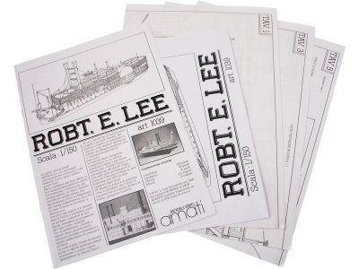 AMATI Robert E. Lee 1870 1:150 kit