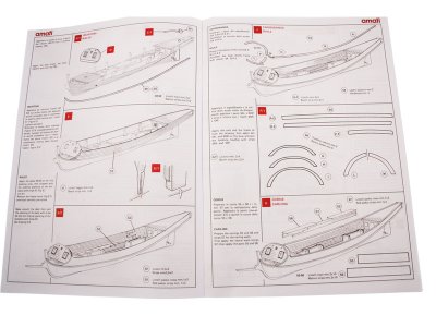 AMATI Řecká Galeotta 1821 1:65 kit