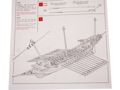 AMATI Řecká Galeotta 1821 1:65 kit