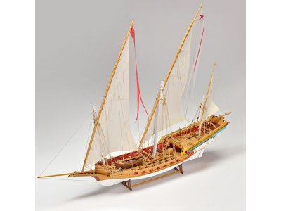 AMATI Sciabecco pirátská loď 1753 1:60 kit