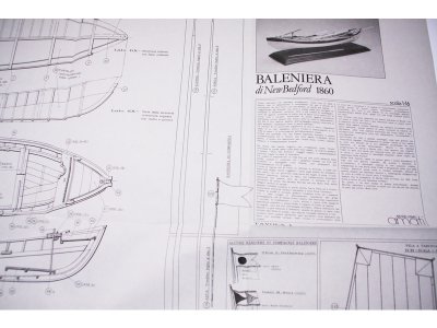 AMATI Walfangboot harpunářský člun 1860 1:16 kit