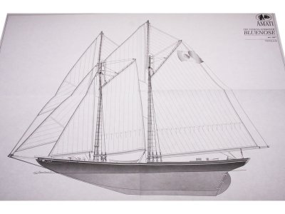 AMATI Bluenose škuner 1921 1:100 kit