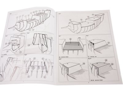 AMATI Mayflower anglická galeóna 1620 1:60 kit