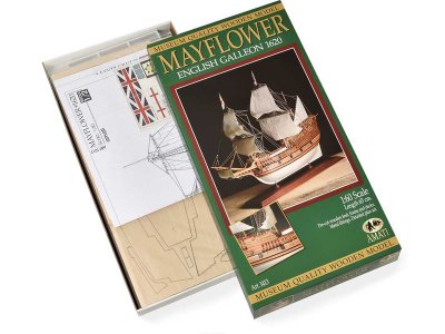 AMATI Mayflower anglická galeóna 1620 1:60 kit