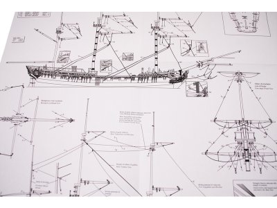 VICTORY MODELS H.M.S. Fly 1776 1:64 kit