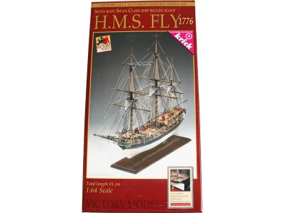 VICTORY MODELS H.M.S. Fly 1776 1:64 kit