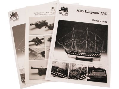 VICTORY MODELS H.M.S. Vanguard 1798 1:72 kit