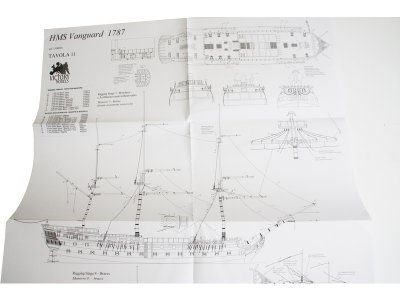 VICTORY MODELS H.M.S. Vanguard 1798 1:72 kit