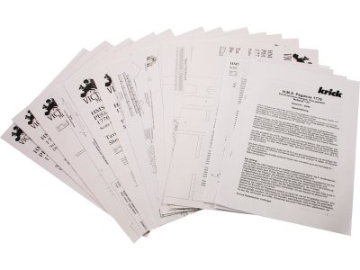 VICTORY MODELS H.M.S Pegasus 1776 1:64 kit