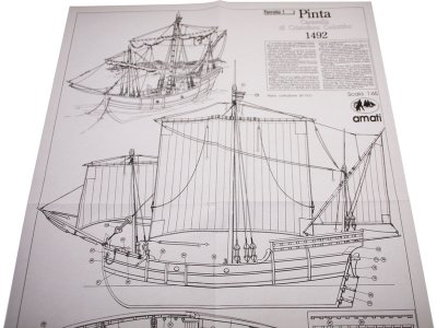 AMATI Pinta karavela 1492 1:65 kit