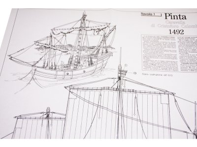 AMATI Pinta karavela 1492 1:65 kit