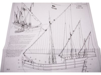 AMATI Nina karavela 1492 1:65 kit
