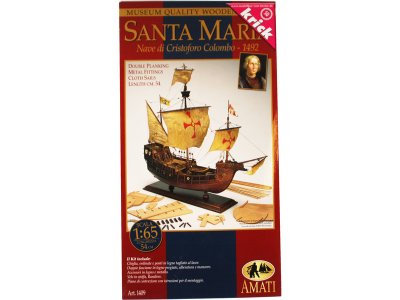 AMATI Santa Maria karavela 1492 1:65 kit