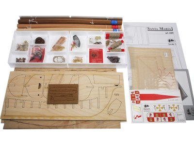 AMATI Santa Maria karavela 1492 1:65 kit