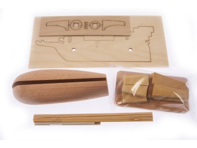 AMATI Galeóna 1:135 First step kit