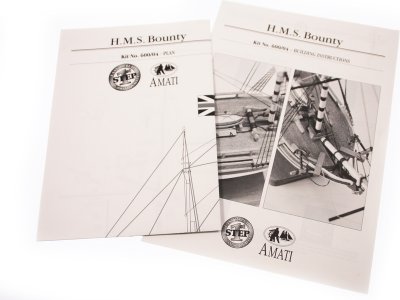 AMATI H.M.S. Bounty 1:135 First step kit