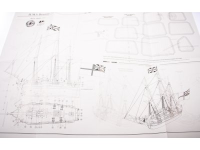 AMATI H.M.S. Bounty 1:135 First step kit