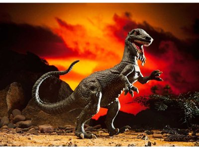 Revell dinosaurus Allosaurus 1:13 giftset