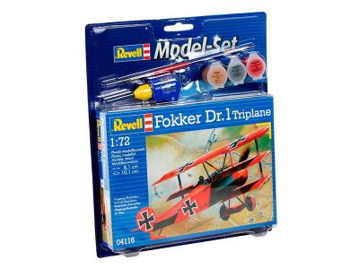 Revell 64116 set Fokker DR.1