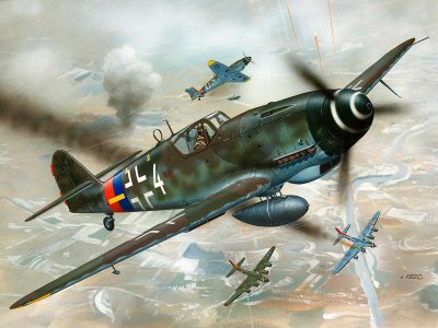 Revell 64160 set BF-109 G-10