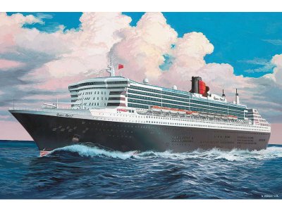 Revell QUEEN MARY 2 (1:1200) sada