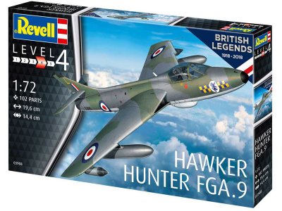 Revell 03908 Hawker Hunter