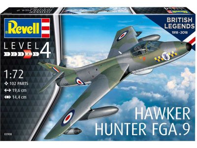 Revell 03908 Hawker Hunter